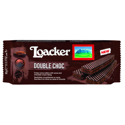 Vaflių Loacker Classic Double Choc 90g | Multum