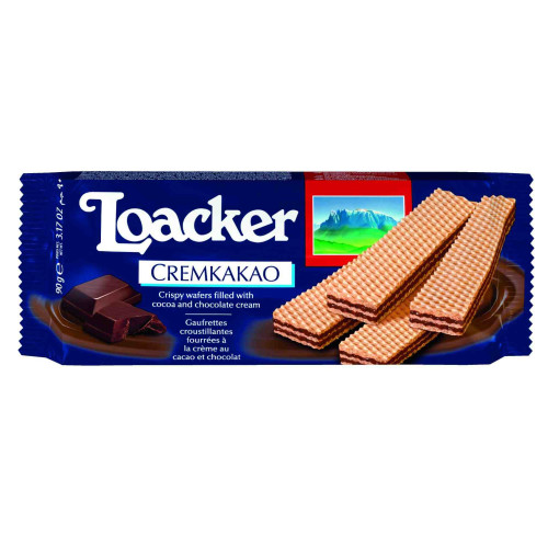 Vaflių Loacker Classic Cremkakao 90g | Multum