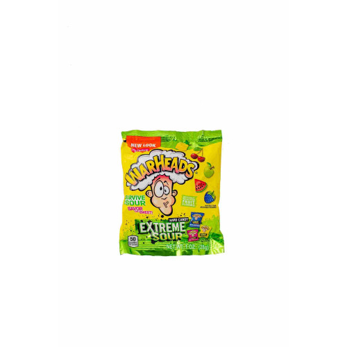 Saldainiai - WarHeads Extreme Sour Hard Candy 28g | Multum