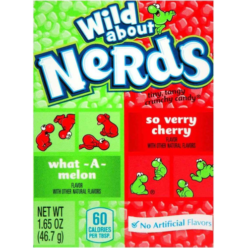 NERDS Candies Arbūzas/vyšnia 46,7g | Multum