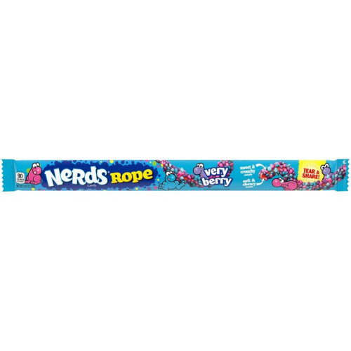 Nerds Rope saldainiai su miško uogų skoniu 26g | Multum