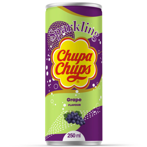 CHUPA CHUPS (GRAPE) gėrimas su vynuogių skoniu 250ml | Multum