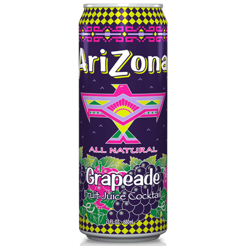 Nealkoholinis gėrimas ARIZONA GRAPEADE 652ml | Multum
