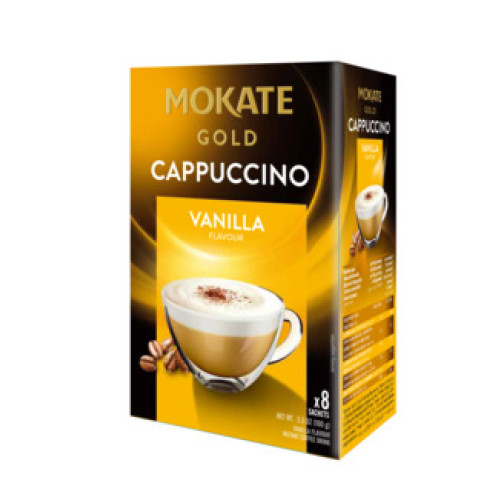 Mokate GOLD kapučino su vanilės skoniu x8 100g | Multum
