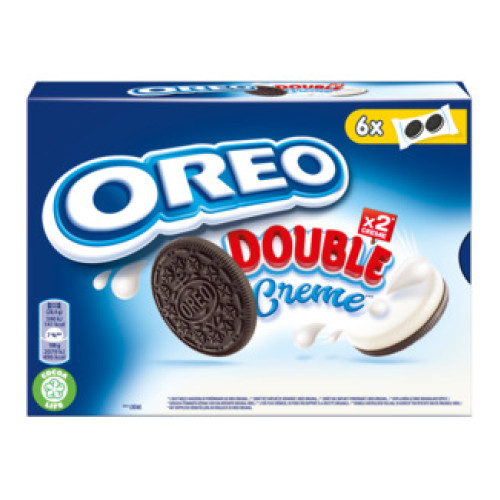Oreo sausainiai su dviguba grietinėle 170g | Multum
