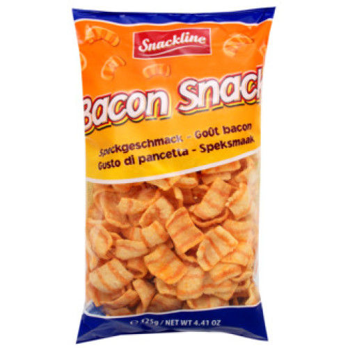 Snackline Bacon Snack kvietiniai-bakoniniai užkandžiai 125g | Multum