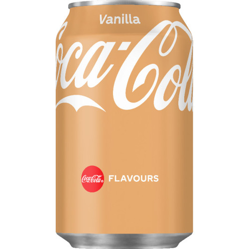 Coca cola Vanilinis gaivusis vanilės skonio gėrimas 355ml | Multum
