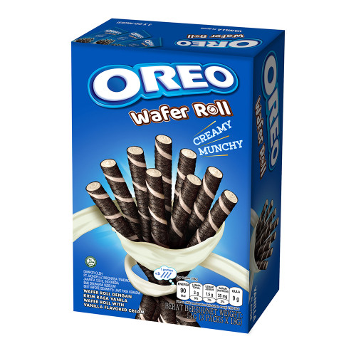 Oreo vaflių suktinukai su vaniliniu kremu 54g | Multum