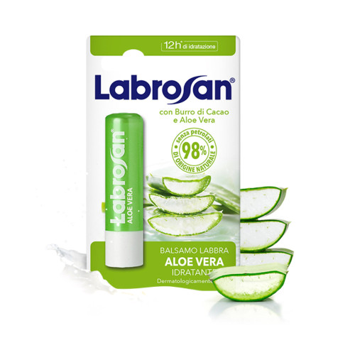 Labrosan Aloe Vera lūpų balzamas su alaviju 5,5 ml | Multum