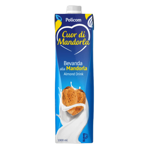 Cuor di Mandorla migdolų pienas, migdolų pienas 4%, 1000ml | Multum