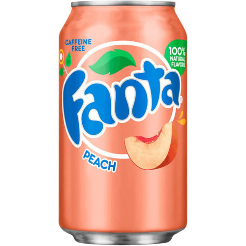 FANTA PEACH gaivusis persikų skonio gėrimas 335ml | Multum
