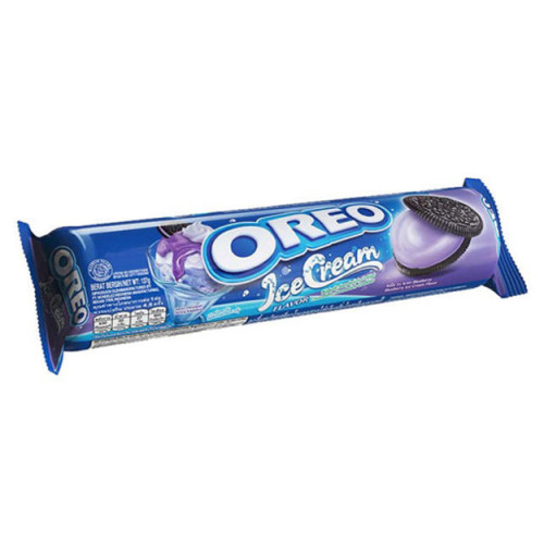 OREO ICE CREAM BLUEBERRY sausainiai su mėlynių ir ledų įdaru 137g | Multum