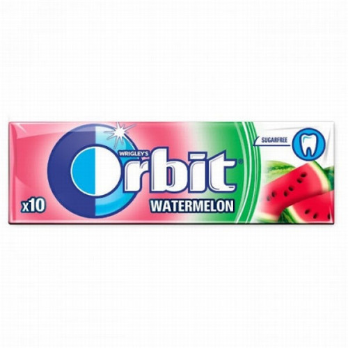 Orbit Watermelon kramtomoji guma su arbūzo skoniu 14g | Multum