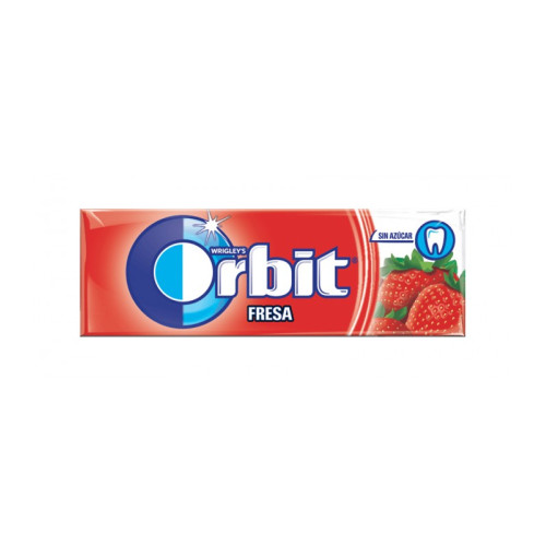 Orbit Strawberry kramtomoji guma su braškių skoniu 14g | Multum