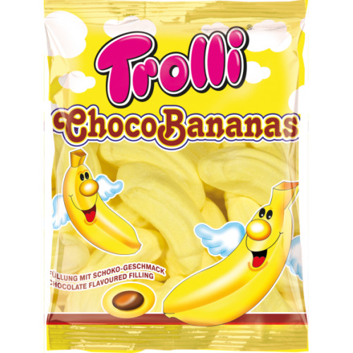 Trolli Choco Bananiniai saldainiai 150g | Multum