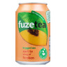 FUZE TEA persikų šalta arbata, 330ml skardinėje | Multum
